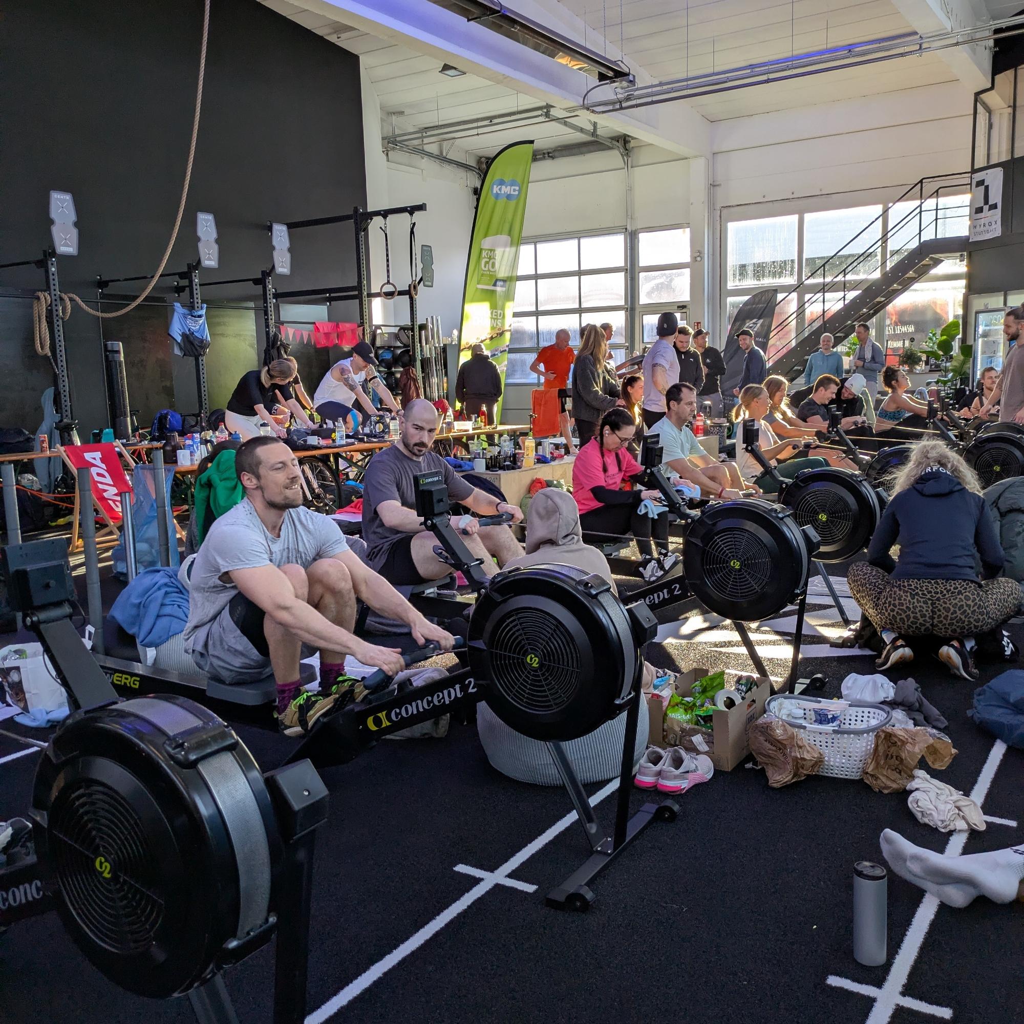 Sonntagmorgen um 10 Uhr in der Athletic Hall