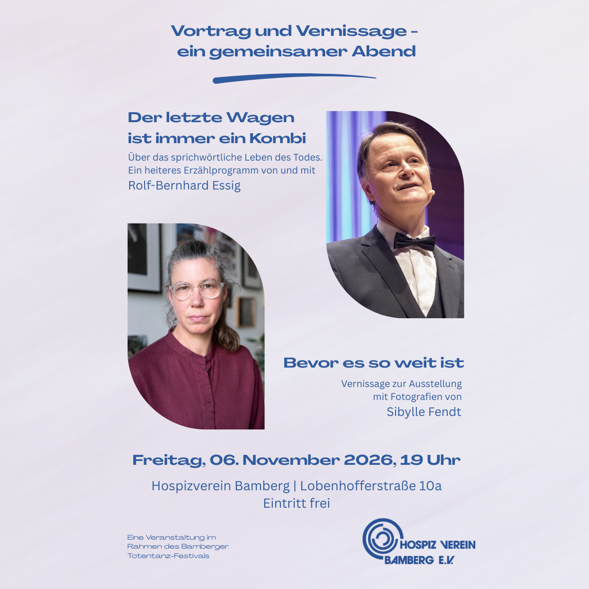 Plakat zur Doppelveranstaltung