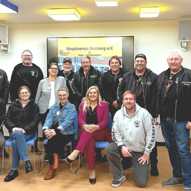 Gruppenbild mit Melanie Huml