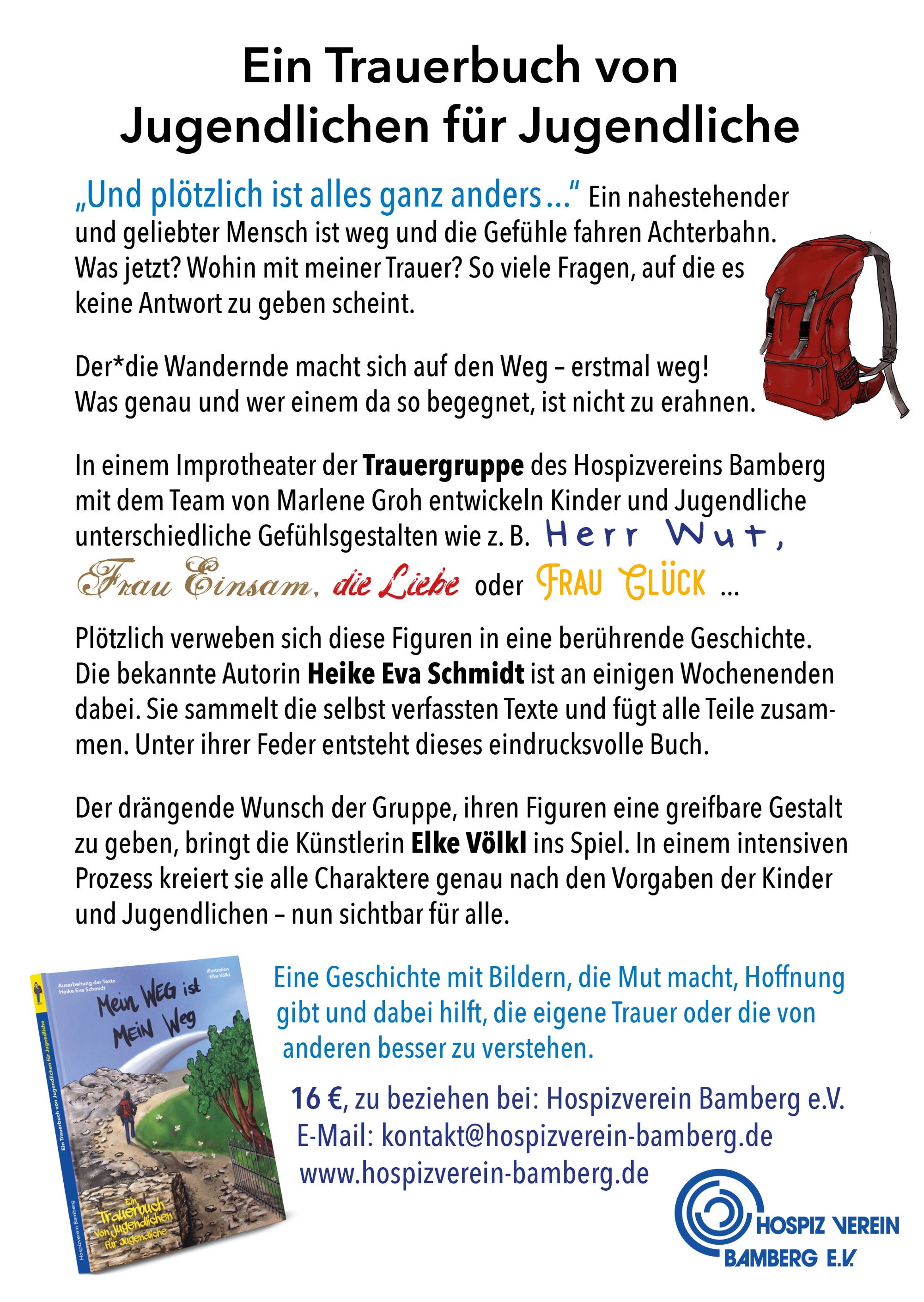Trauerbuch Rückseite